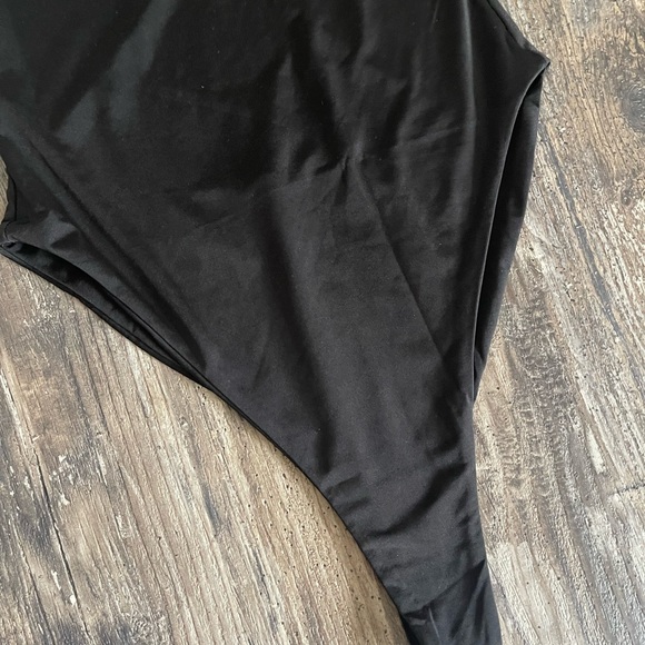 Naked Wardrobe swim, black one piece, NWT, size small - Picture 2 of 9
